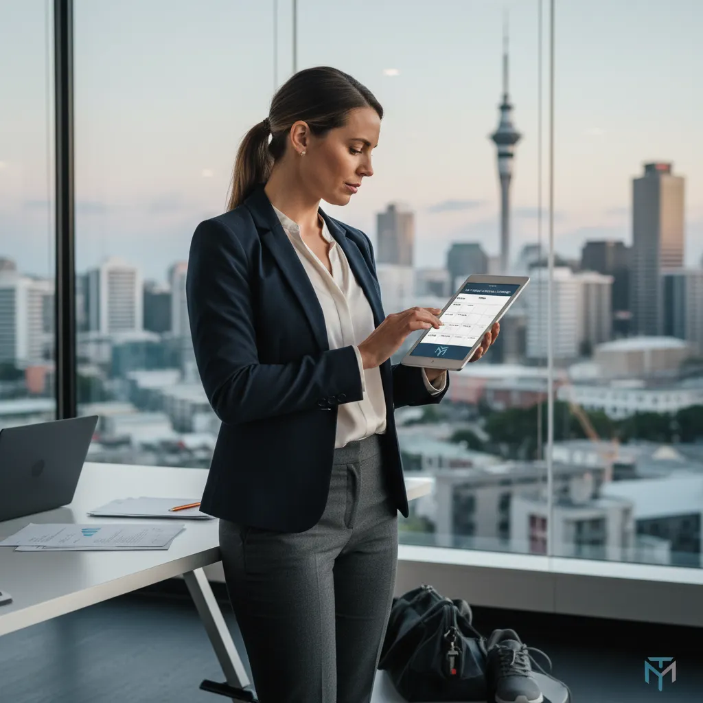 Fitness Solutions for Busy Professionals - A busy professional