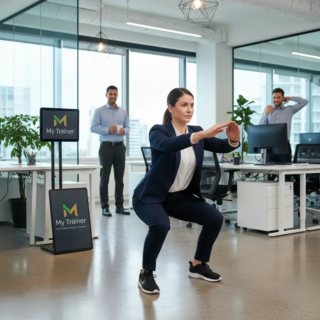 Fitness Solutions for Busy Professionals - A person performing