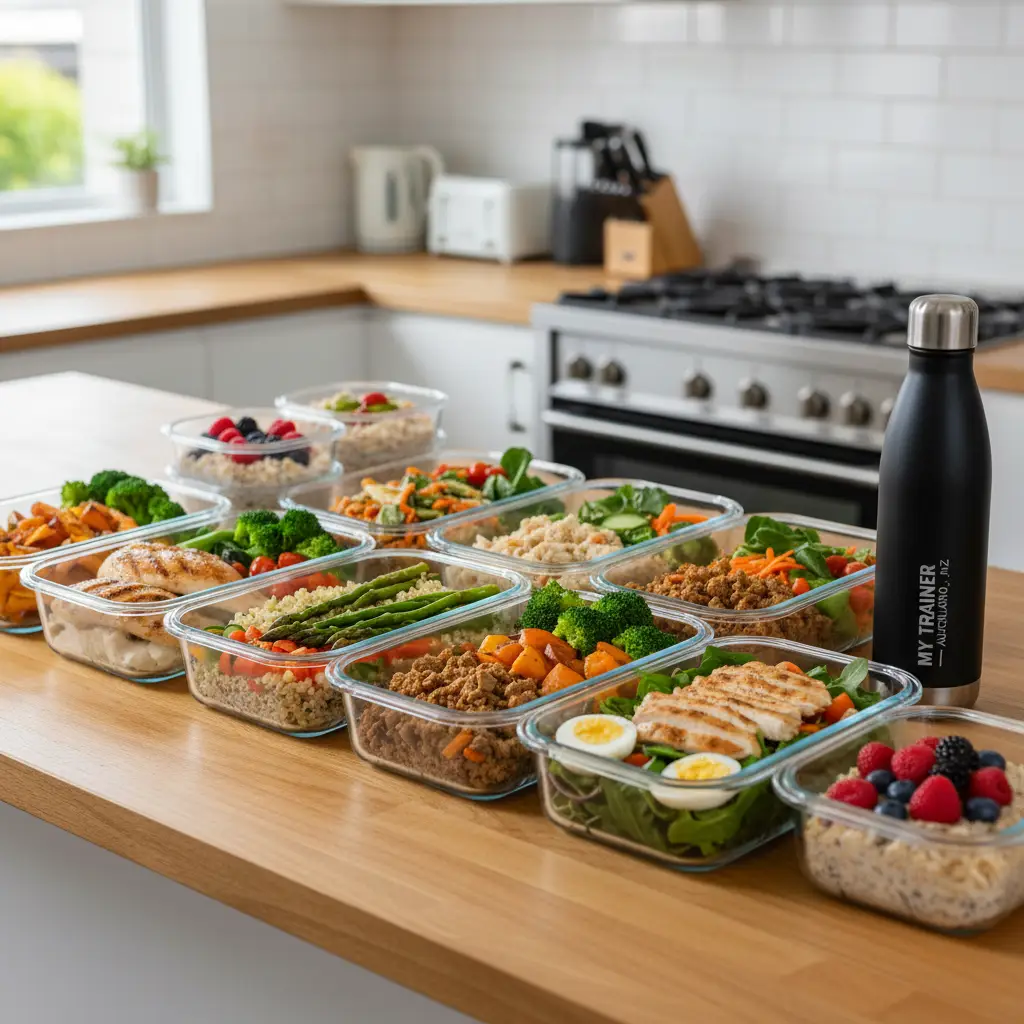 Nutrition Tips for Home Fitness - A person tracking their