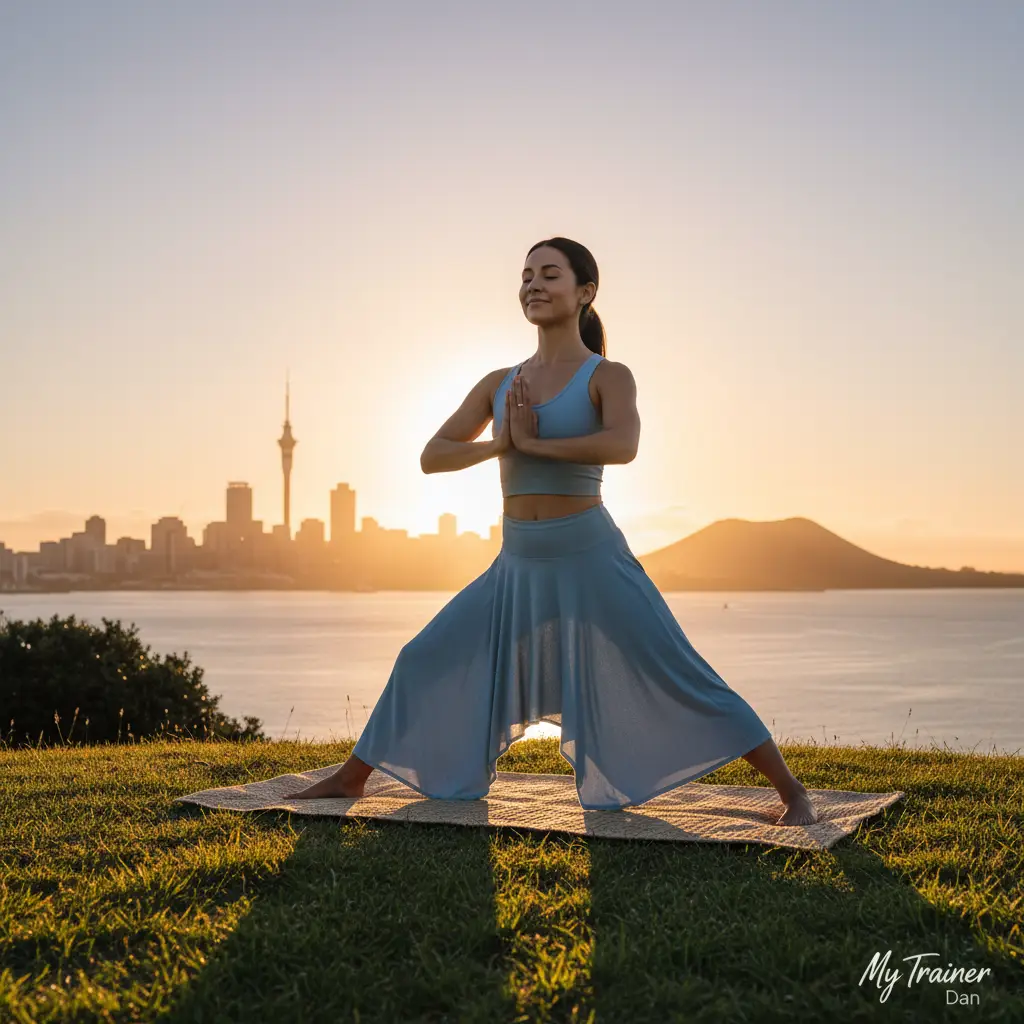 Managing Stress with Gentle Exercise - A person practicing