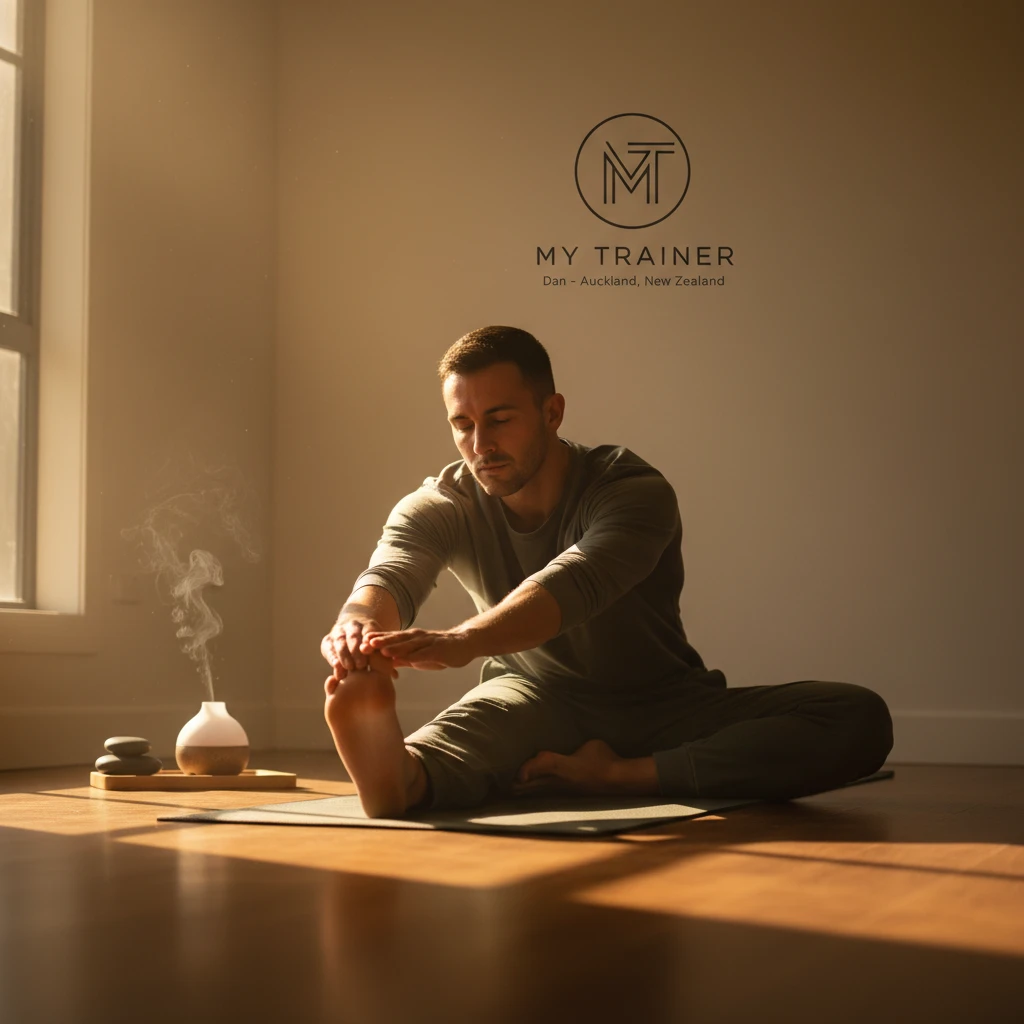 Managing Stress with Gentle Exercise - A person performing