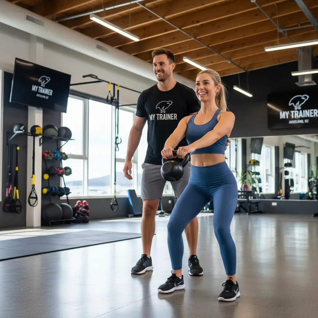 Auckland-Specific Fitness Solutions - A dynamic image of a