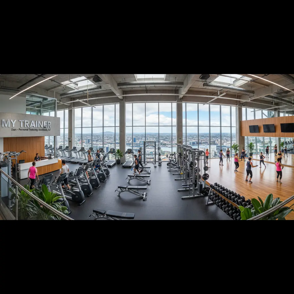 Finding Best Gyms in Auckland - A panoramic view ins