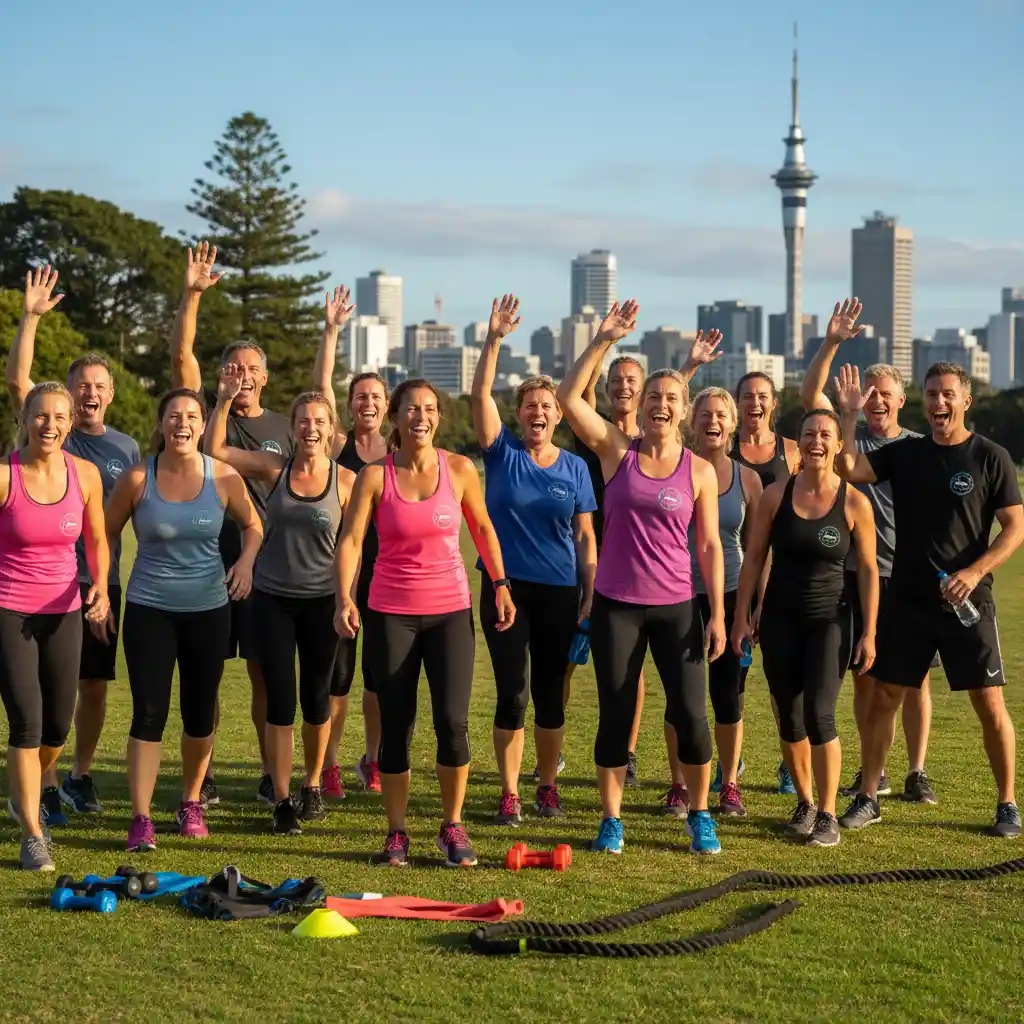 Auckland Fitness Groups for Motivation - A diverse group of a