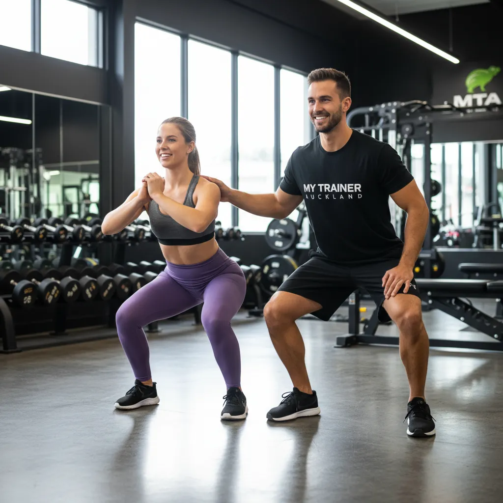 How to Choose a Personal Trainer in Auckland - A dynamic image of a