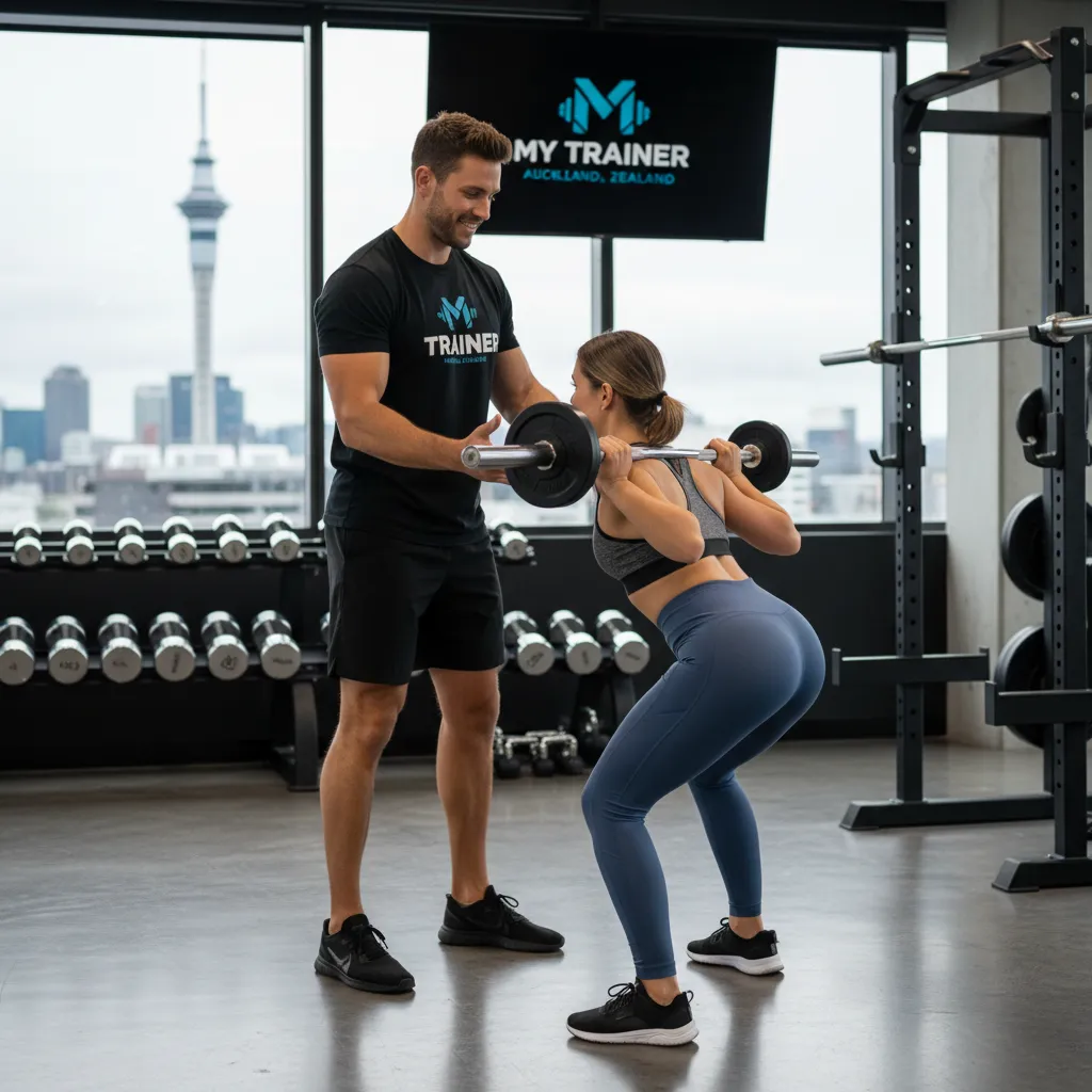 Personalized Diet and Exercise Plans - A male personal trai