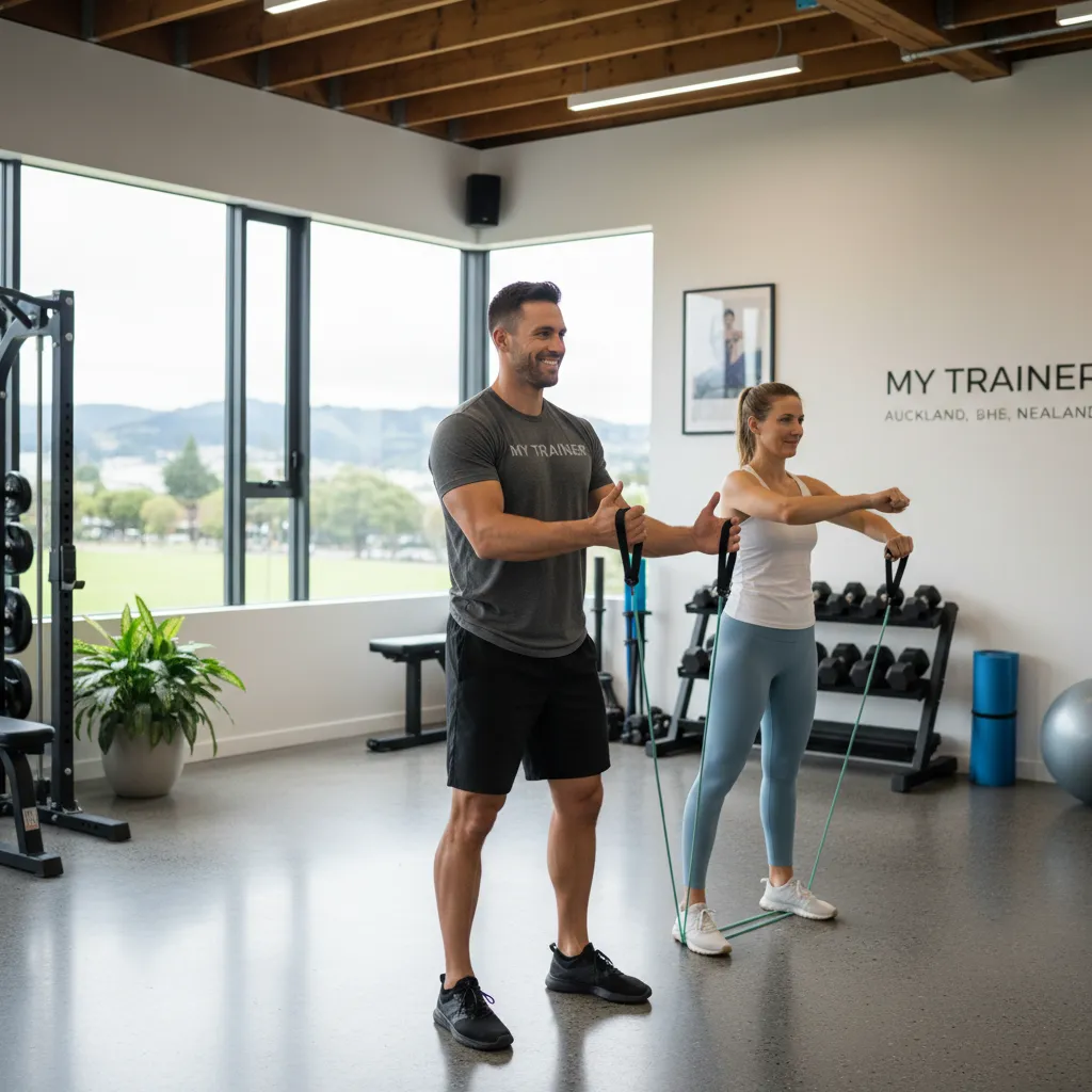 Stress Relief Through Personalized Fitness - An athletic man (Dan