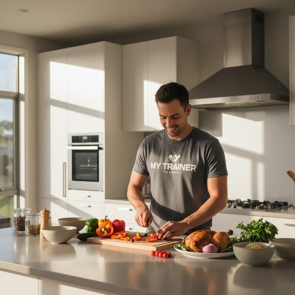 Sustainable Weight Loss Strategies That Work - A person preparing a