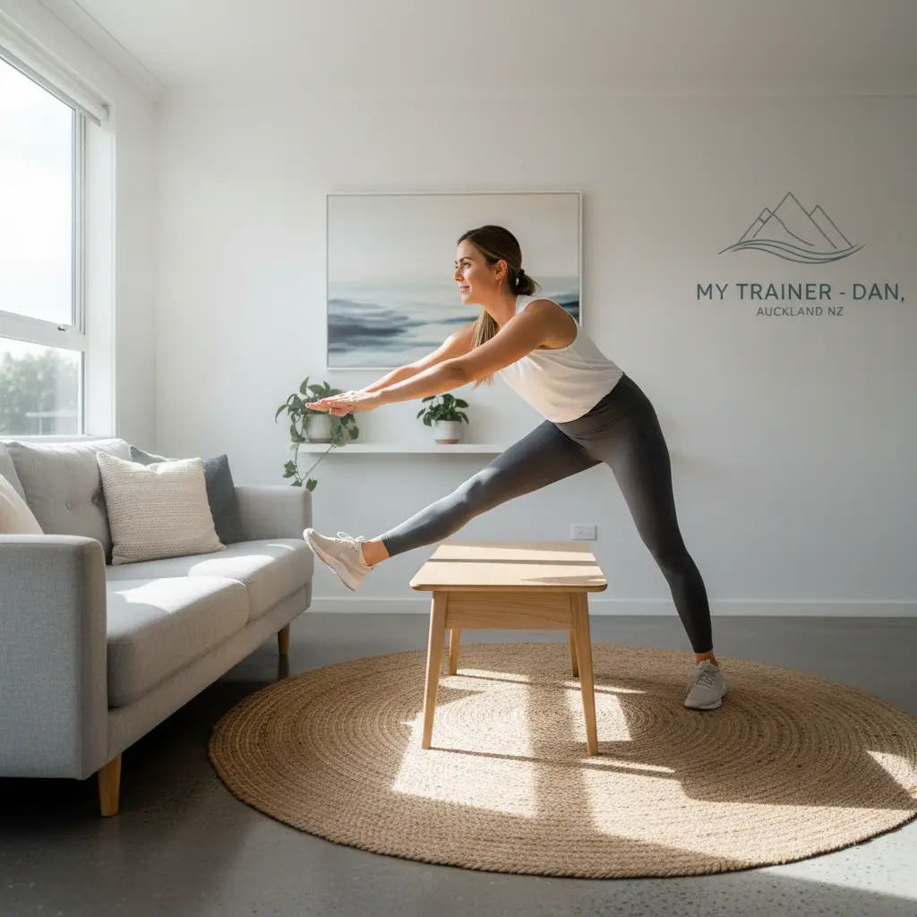 Home Workouts for Weight Loss NZ - A person stretching