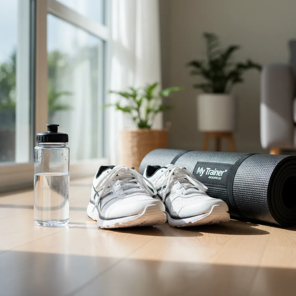 Home Workouts for Weight Loss NZ - A close-up shot of a