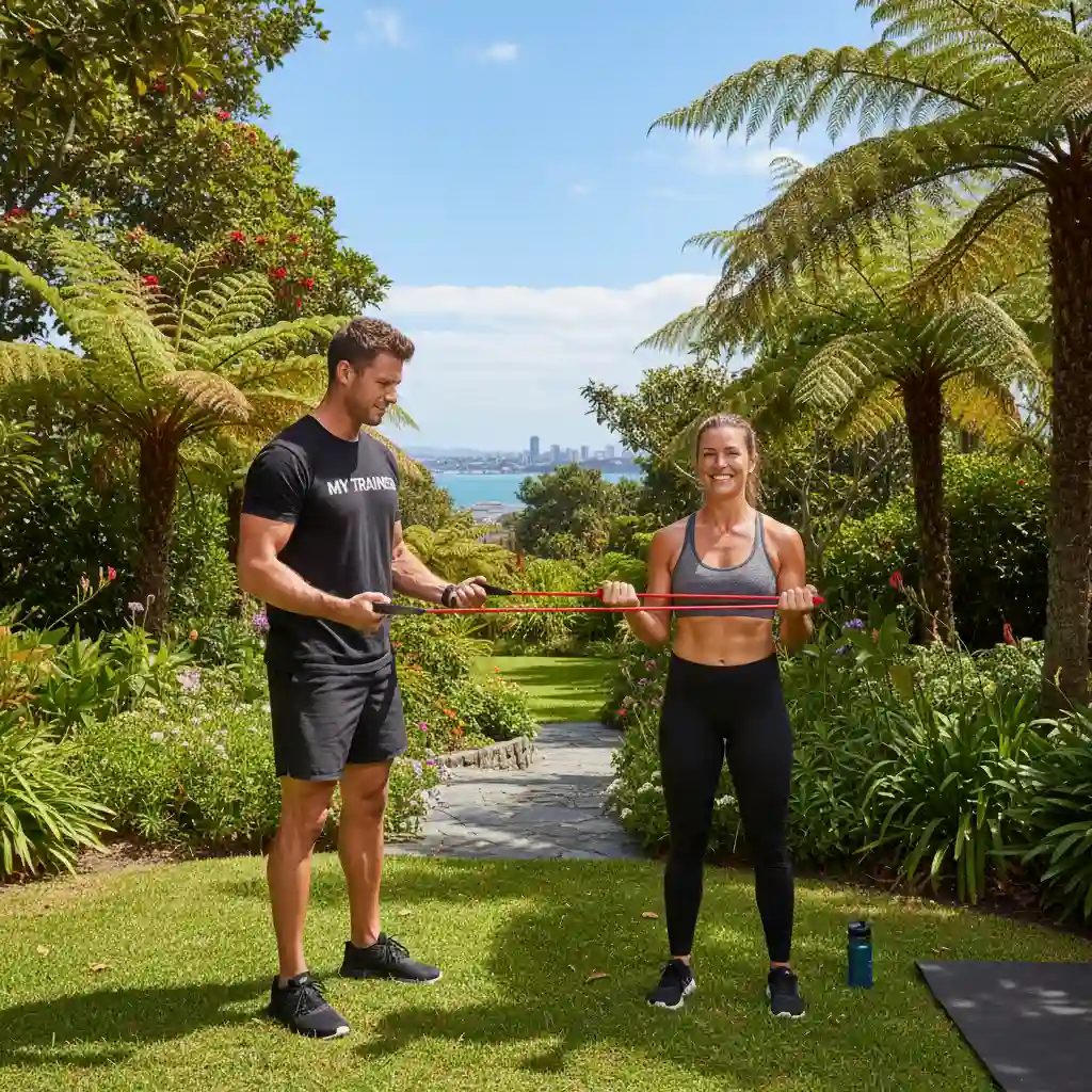 Convenient Mobile & At-Home Training - A personal trainer (