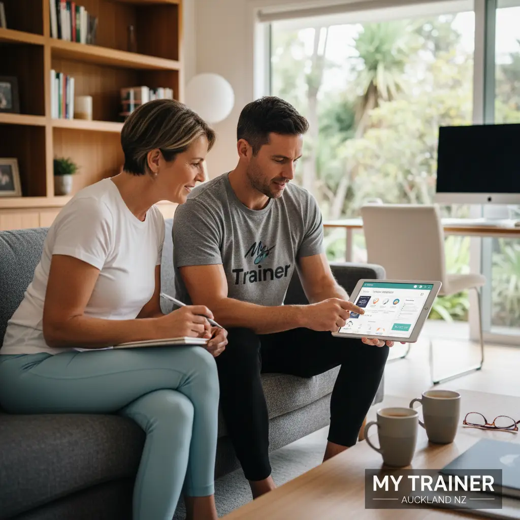 Convenient Mobile & At-Home Training - A client and persona