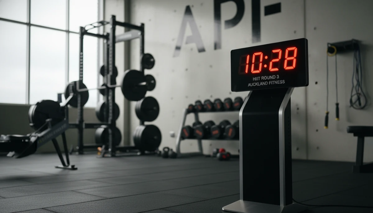 Digital timer for interval training