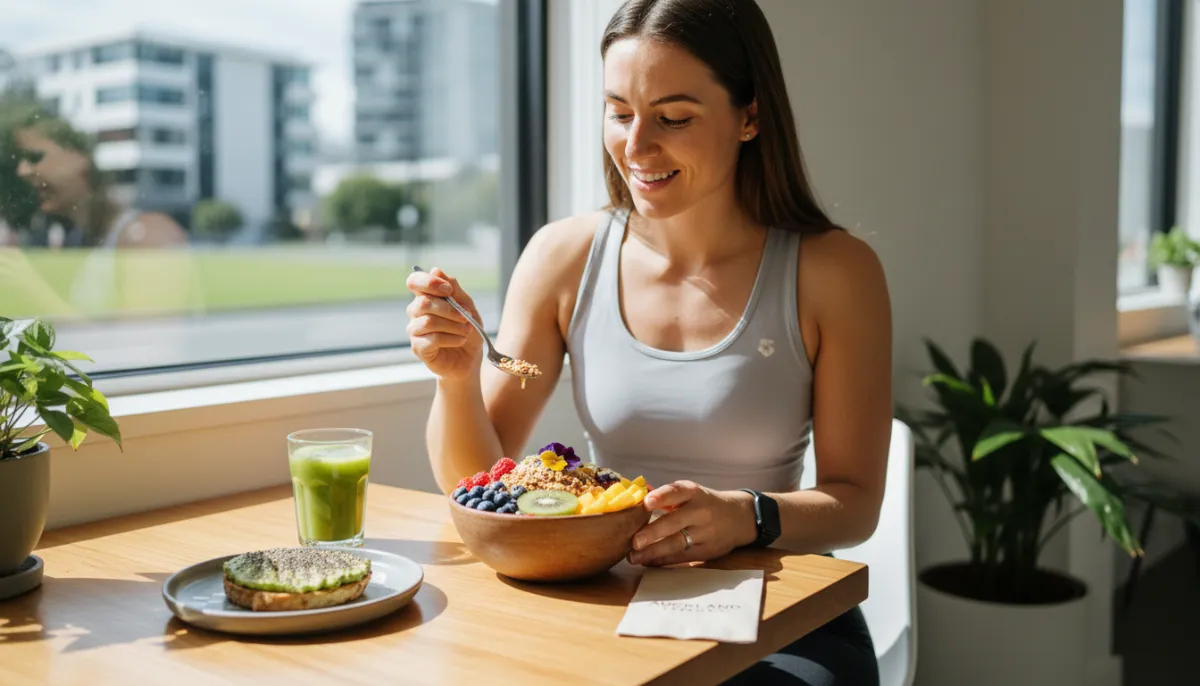 Holistic Nutrition & Wellness Coaching - A person enjoying a