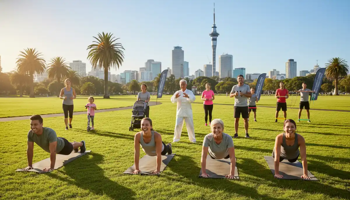 Specialized Fitness Programs - Diverse group of peo