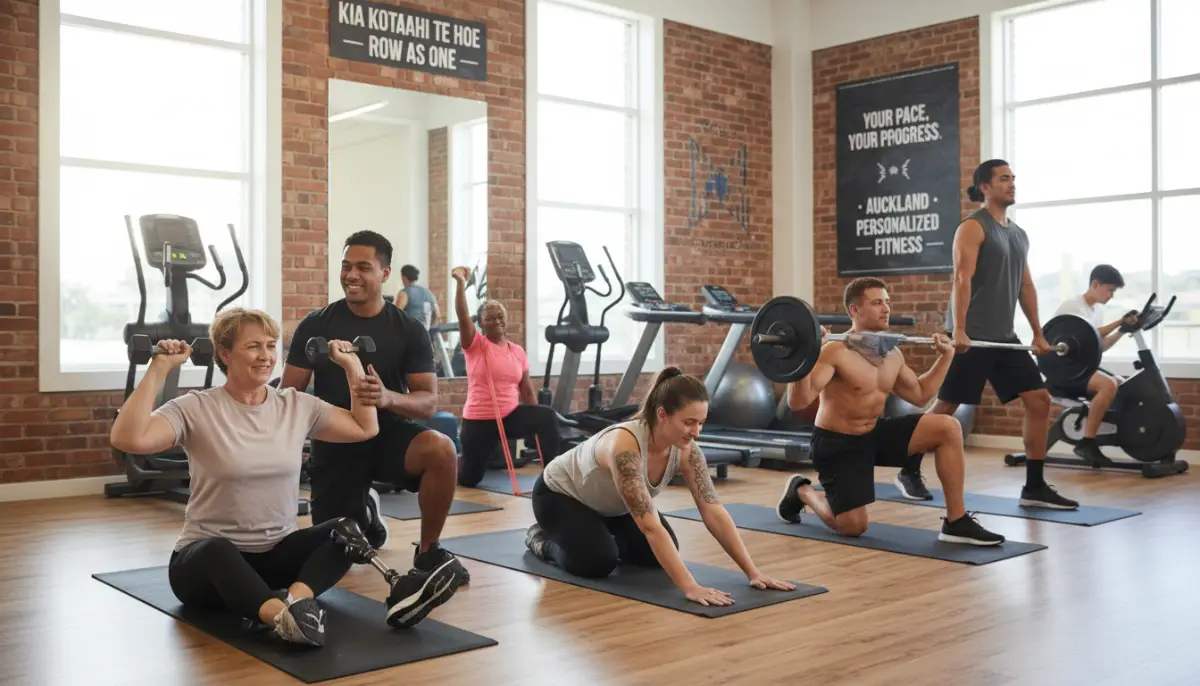 Meet Our Certified Personal Trainers Auckland - A diverse group of p
