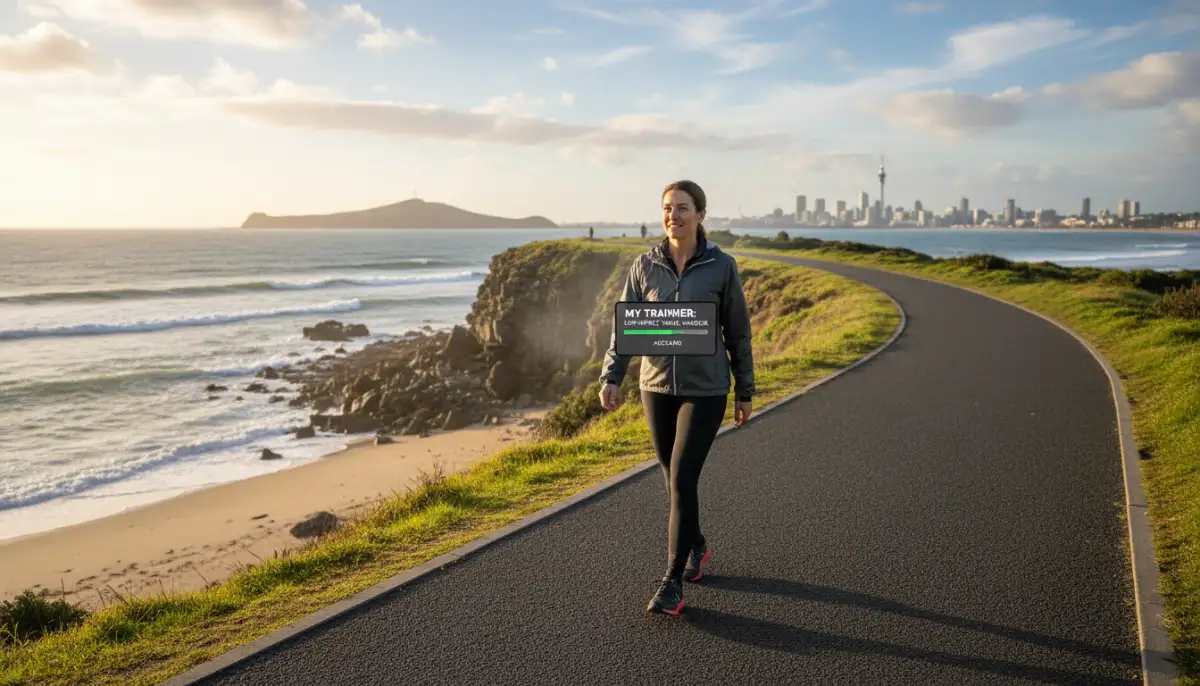 Beginner Fitness & Foundations - A person enjoying a