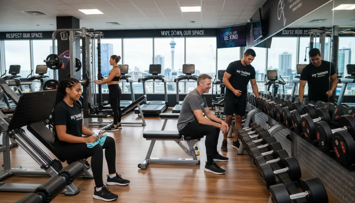 First Gym Workout for Beginners - Diverse group of peo