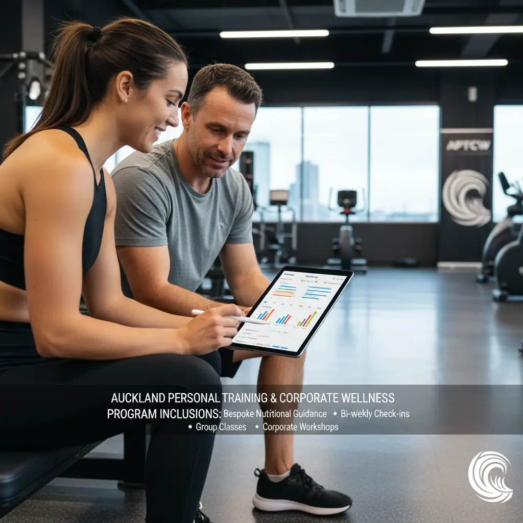 Progress tracking for custom fitness plan Auckland