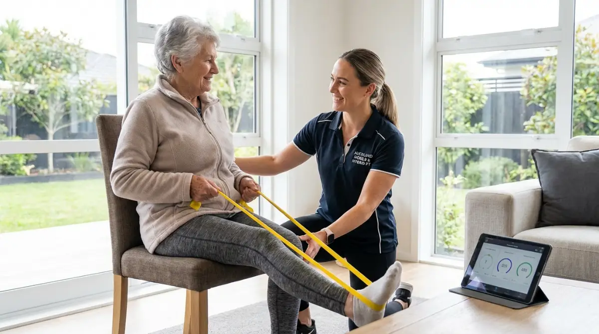 Mobile personal training for seniors in Auckland
