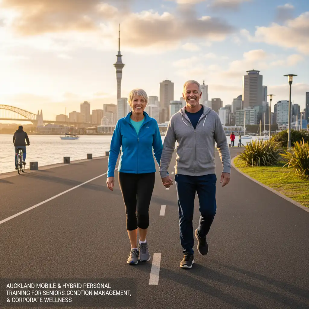 Active seniors enjoying life in Auckland