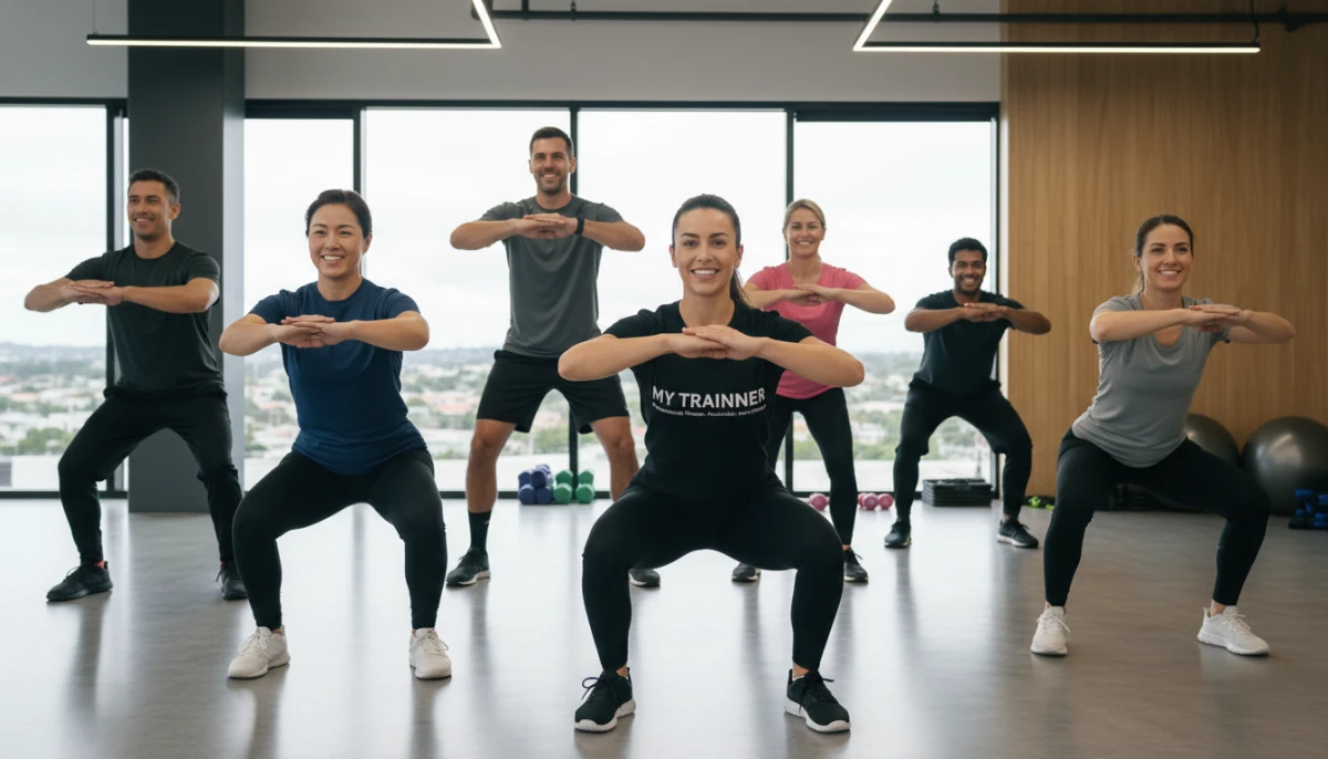 Understanding Basic Exercise Forms - A diverse group of h