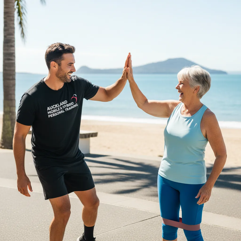 Mobile outdoor personal training Auckland success story
