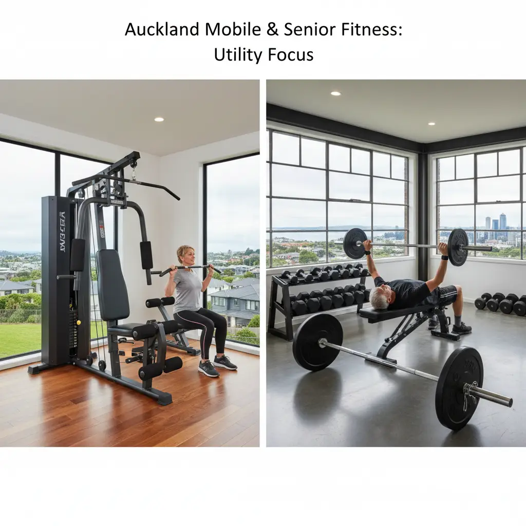 Multi-gym vs free weights comparison for home gym packages NZ