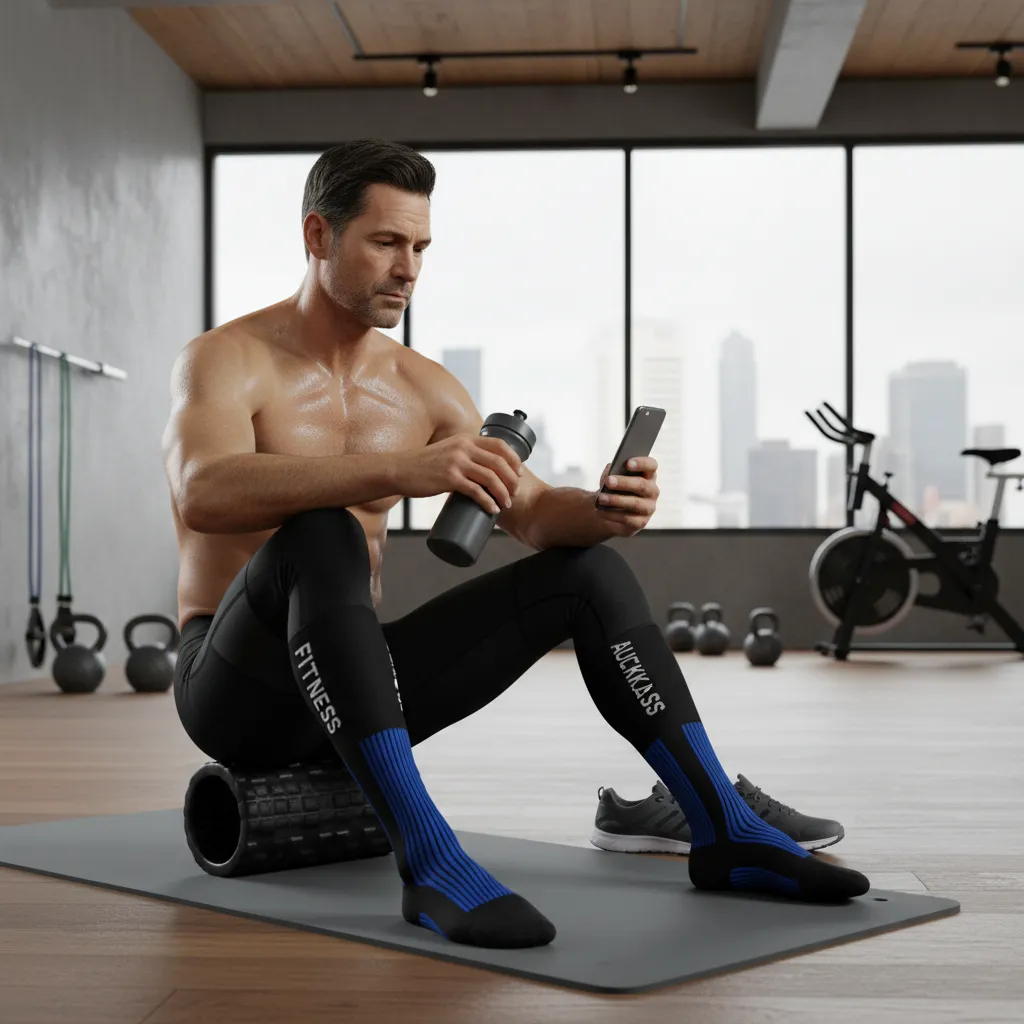 Compression gear for athletic recovery