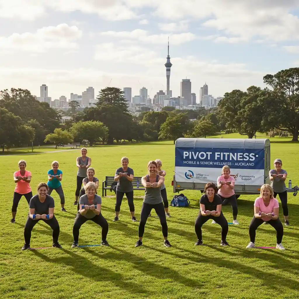 Outdoor personal training session in Auckland park