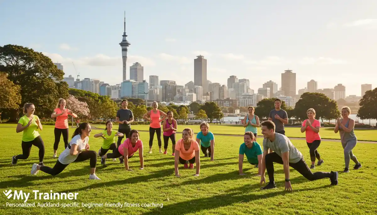 Personalized Training & Coaching - A diverse group of h