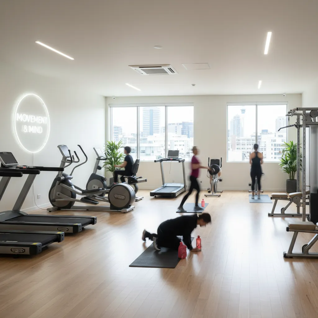 Modern Auckland small group training studio interior