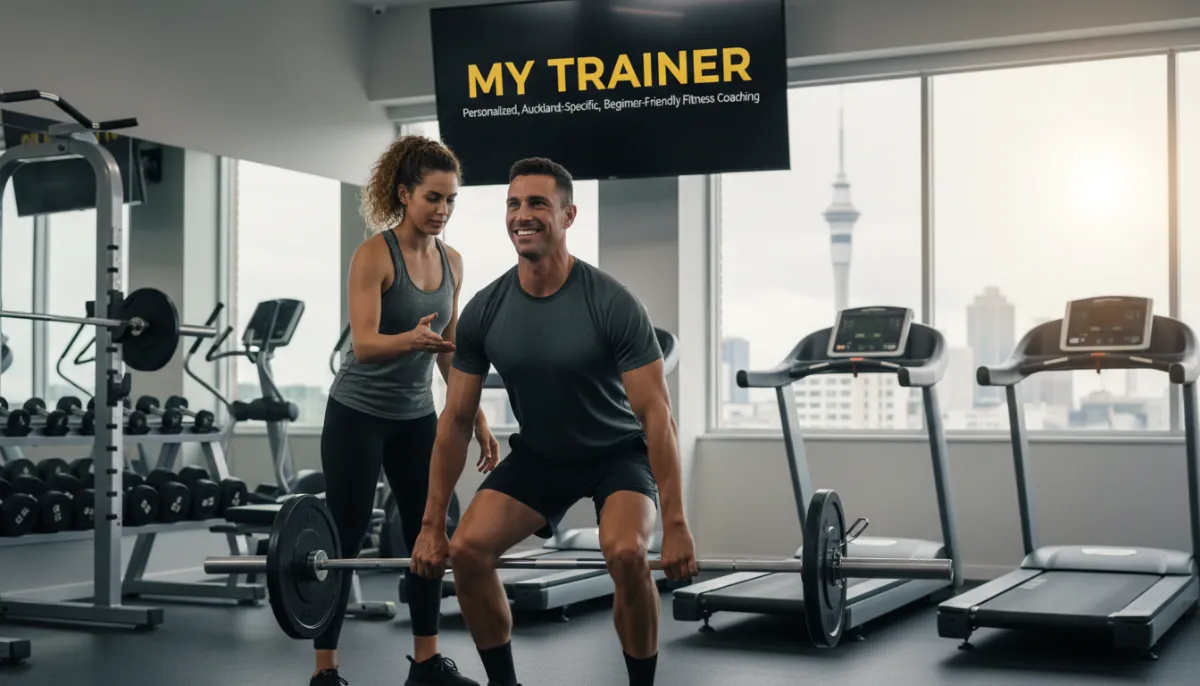 Benefits of One-on-One Personal Training - A man smiling, lifti