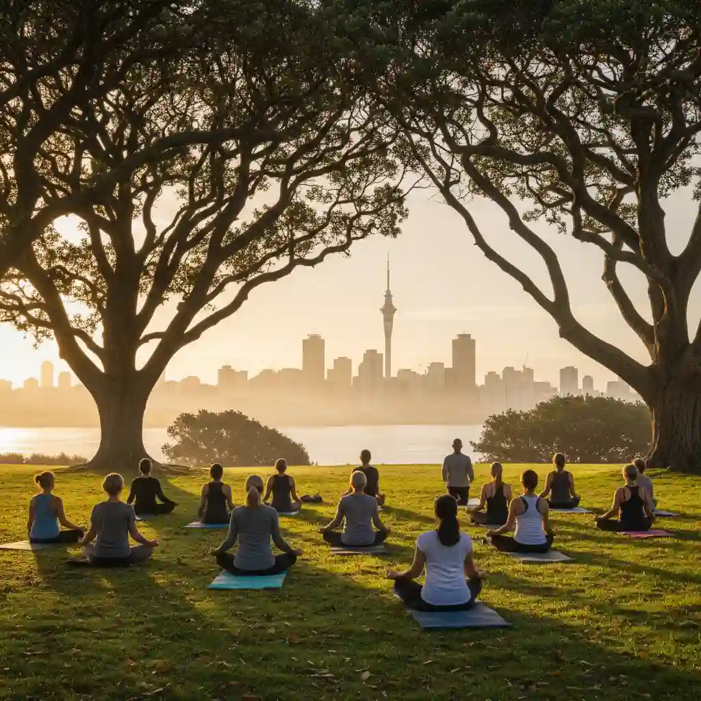 Holistic wellness Auckland with mindful movement and nature