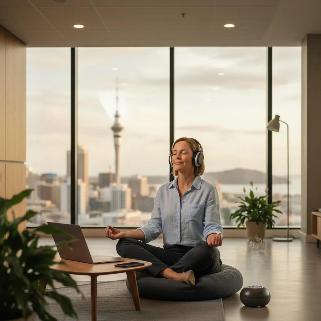Meditation for mobile professionals in Auckland