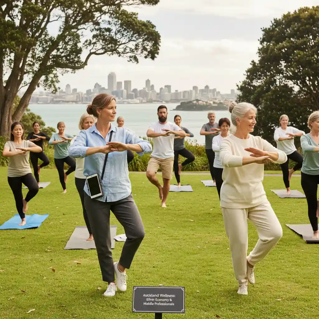 People learning gentle exercises for osteoarthritis