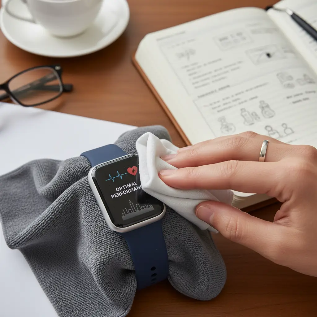 Cleaning Apple Watch for accurate heart rate readings