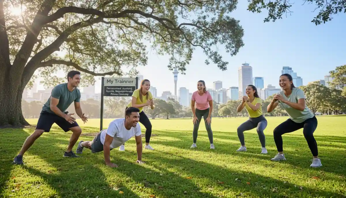 Auckland Local Fitness Guide - A group of friends l