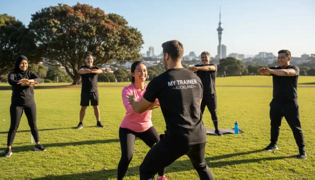 Compare Personal Training Packages Auckland - A diverse group of p